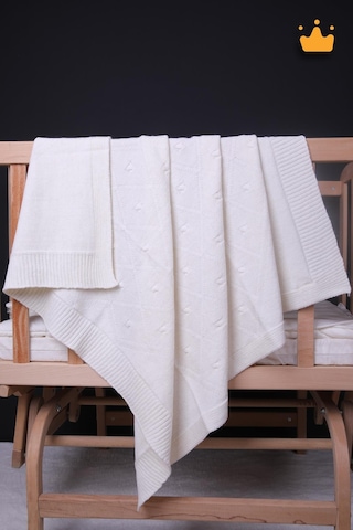 Babyhola 90x100cm Triko Kız Erkek Bebek Battaniye Tv Battaniyesi 13784 001