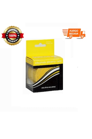 Kinopain Spor Bandı Sarı 5 M 1+1