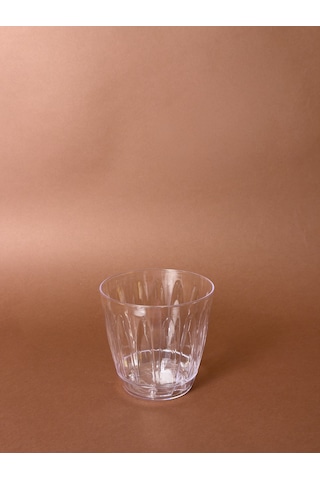 Şeffaf Orkide Saksısı No:2 / 1,5 Litre Kabartma Desenli 1,5 L