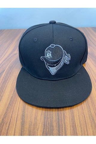 Hip Hop Snapback Rapper Basket Unisex Cap Şapka Siyah