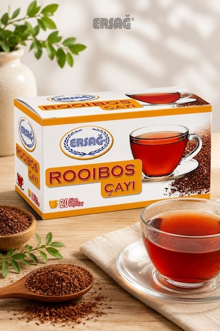 Ersağ Rooibos Çayı 20 Süzen Poşet 30 G