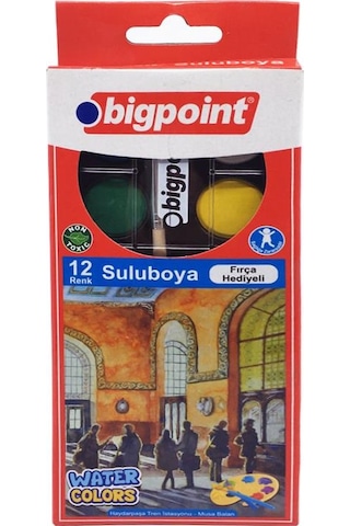 Bigpoint 12'li Sulu Boya Seti