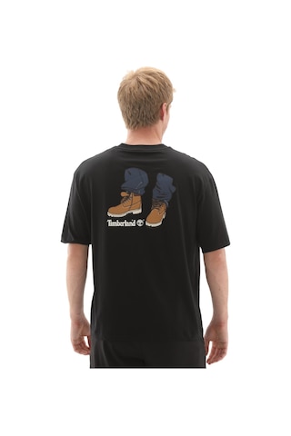 B0a6ky30011-r Timberland 'my Boots'' Short Sleeve Tee Erkek Siyah B0a6ky30011-r SIYAH