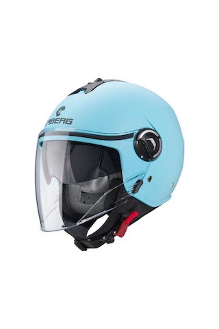 Caberg Riviera V4 Güneş Vizörlü Yarım Açık Motosiklet Kaskı Mavi