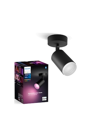 Philips Hue Fugato Akıllı Led Spot Lamba 1x4.2w Siyah V2 Diğer