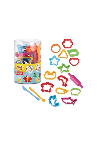 Art Craft İnsan Figürü Seti Oyun Hamuru 150 gr +17 Parça Hamur K