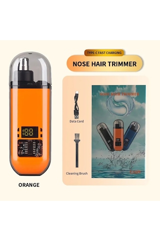 Elektrikli Taşınabilir Burun Kılı Kesme Makinesi 2024 Modeli