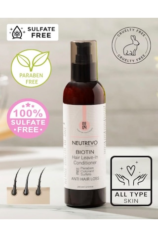 Neutrevo Professional No:4 Biotin Serisi Dökülme Karşıtı Durulanmayan Saç Bakım Kremi 200 Ml
