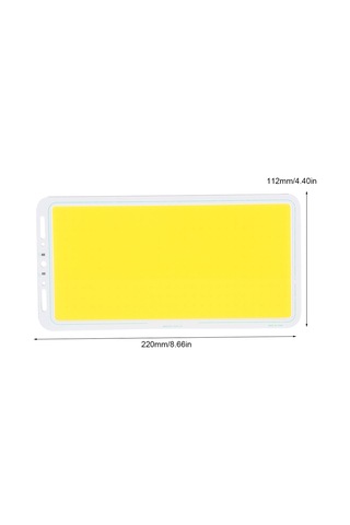 Springsun 70w 12v Cob Led Paneli, 7000lm Beyaz Işık, Dış Mekan Kamp Balıkçılık Partiler İçin Dayanıklı Aydınlatma Beyaz Işık