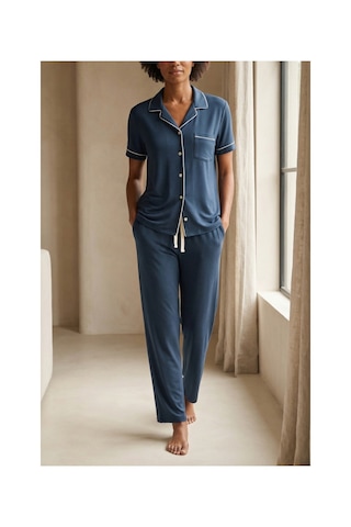 Katia&bony Kadın Silver Pijama Takımı Lacivert