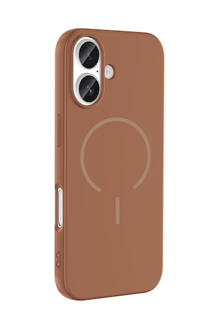 Nourthkiingdom Apple Uyumlu iPhone 17 Kılıf M-safe Şarj Özellikli Zore Meta Kapak - Titanyum-gri Titanyum - Gri