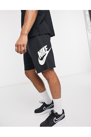 Nike Sportswear Sport Essentials French Terry Alumni Bol Kesim Siyah Erkek Spor Şort