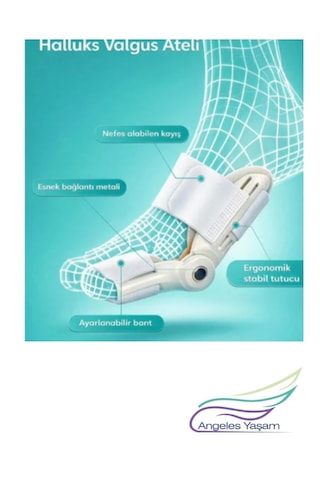 Angeles Yaşam Hallux Valgus Gece Ateli Plastik