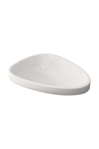 Bocchi Etna Tezgah Üstü Lavabo 58 CM Parlak Beyaz 1112-001-0125