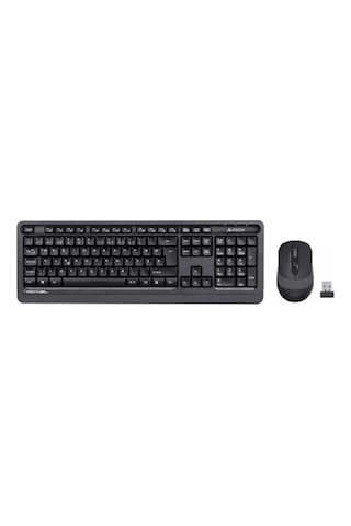 A4 Tech Fg1010 F Usb Gri Klavye+mouse Kablosuz Set Optik