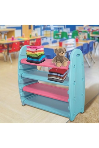 King Kids Çok Amaçlı Raf Çoklu Renk