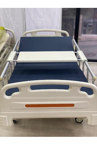 Emek Sağlık Tabanca ve Demir Korkuluklu Karyolaya Uyumlu Hasta Yemek Tablası