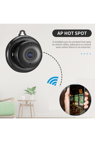 Jeemson Ev Güvenliği Kamera, Kablosuz Wifi, 1080p Hd Görüntü, Işıksız Gece Görüşü, Ayaklı Tip, 24/7 Kayıt, İos/android Uyumlu