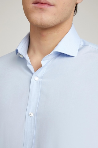D'S Damat Ds Damat Slim Fit Mavi Düz Easy Iron Gömlek 2he02trkr139m Mavi
