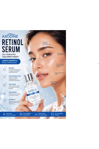 Axodine Cilt Yenileyici Retinol Serum 30 ML