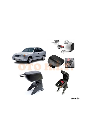 Hyundai Accent Admire Uyumlu Kol Dayama Ve Kolçak Sürgülü