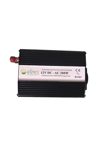 Teknovasyon-Arge Alpex 300 W Watt Invertör 12 V/220 Volt Çevirici Inverter