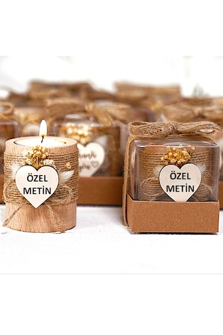 20 Adet Mumluk Düğün, Baby Shower, Nişan, Kına Hediyeleri - Kişiye Özel Hediyelikler Tüm Yaşlar