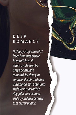 Nishlady Deep Romance Body Mist Vegan Vücut Spreyi 260 ML