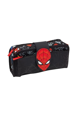 Snapbuy Avustralya Smiggle Spider-man Kalem Kutusu, Örümcek Adam Kalemlik 22.5 12.5cm Kırmızı - Siyah