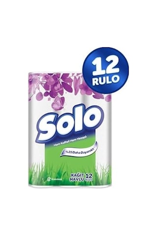 Solo Kağıt Havlu 12 Rulo