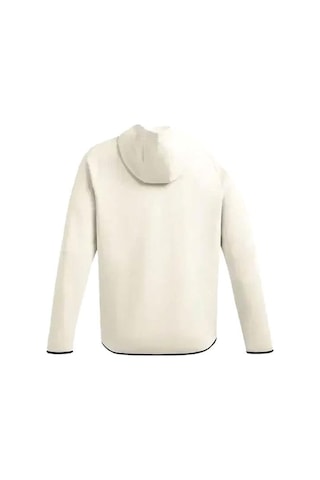 Under Armour Unstoppable Flc Hd Eu Erkek Sweatshirt 1389350-110 BEYAZ
