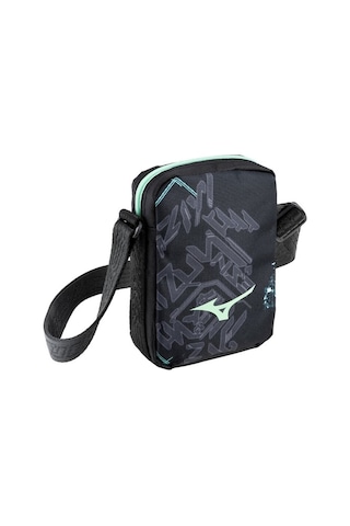 Pouch Waso Unisex Çanta Siyah / Yeşil Çok Renkli