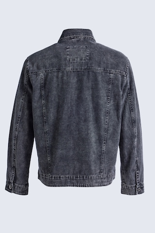 Hatemoğlu Siyah Slim Fit Bebe Yaka Kot Ceket