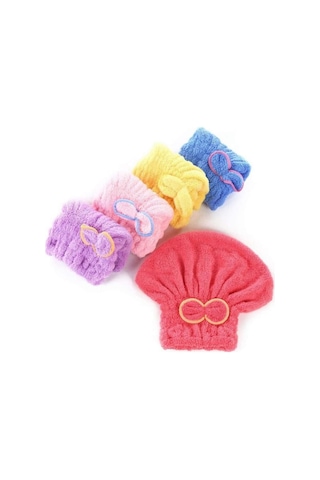 1 Adet Mikrofiber Saç Havlusu, Saç Bonesi, Banyo Deniz Ve Havuz Sonrası