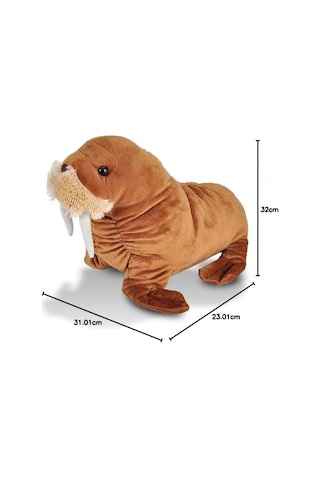 Peluş Deniz Aygırı Peluş 30 Cm Wıld Republıc Ck Serisi Çok Renkli