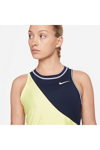 Nike Yaz Baskılı Kadın Slam Atleti Siyah - Sarı