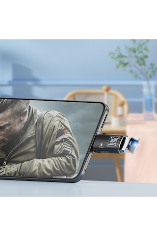 Ally Type-c To Usb + Tf Kart Çevirici Otg Adaptör