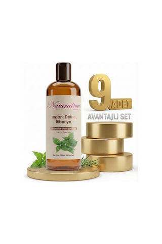 Naturalive Tüm Saçlar İçin Şampuanı 9x500 Ml