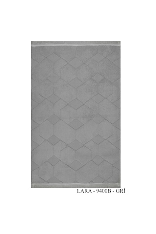 My Evilla Modern Dekoratif Lara Gri Dokuma Halı