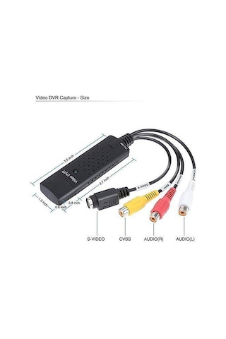 Usb Video Dvr Capture Kart Video Yakalama Kartı Easycap