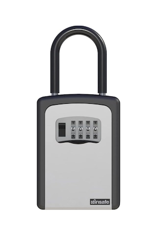 İnsafe Isc802key Şifreli Çelik Kasa, Anahtar Kasası, Anahtar Dolabı, Gri Diğer