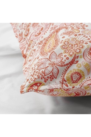 Ikea Rodgersıa Yastık Kılıfı 50 X 60 Cm Beyaz - Pembe