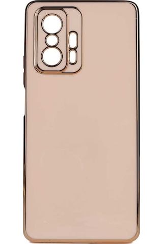 Xiaomi Mi 11T Pro 5G Parlak Kenarli Bark Silikon Kilif 547680943