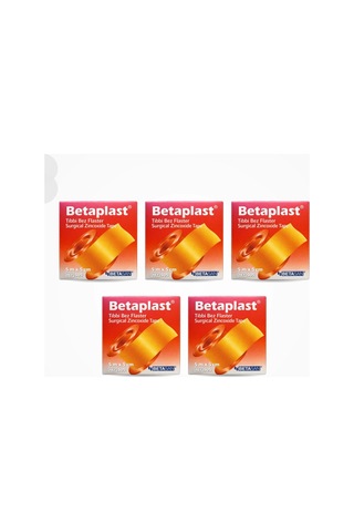 Betaplast Tıbbi Bez Flaster 5cm X 5m - 5 Adet
