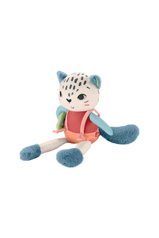 Eğlenceli Dostum Kar Leoparı Peluş Hkd64 Mavi
