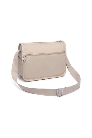 Smart Bags 1128 Krınkle Kumaş Postacı Çantası (Bej) Bej