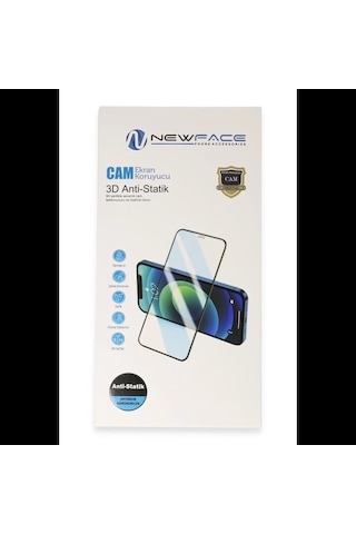 Newface Xiaomi Redmi Note 13 Pro 5g 3d Antistatik Cam Ekran Koruyucu