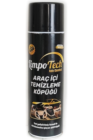 Limpo Tech Araba Köpük Deri Koltuk Araba Temizleme Spreyi Çok Amaçlı Köpük Sprey 500ml