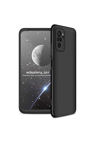 Xiaomi Redmi Note 10s Kılıf Zore Ays Kapak Siyah