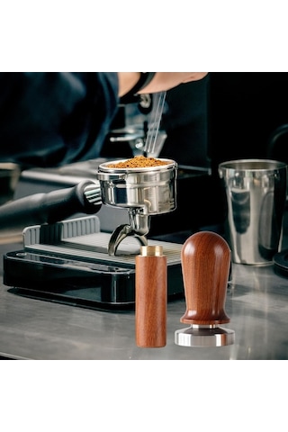 Maoyaya Suntek Kahve Sabotajı Karıştırıcı Bar 51-mm Kahverengi, Espresso Destekli Kahverengi